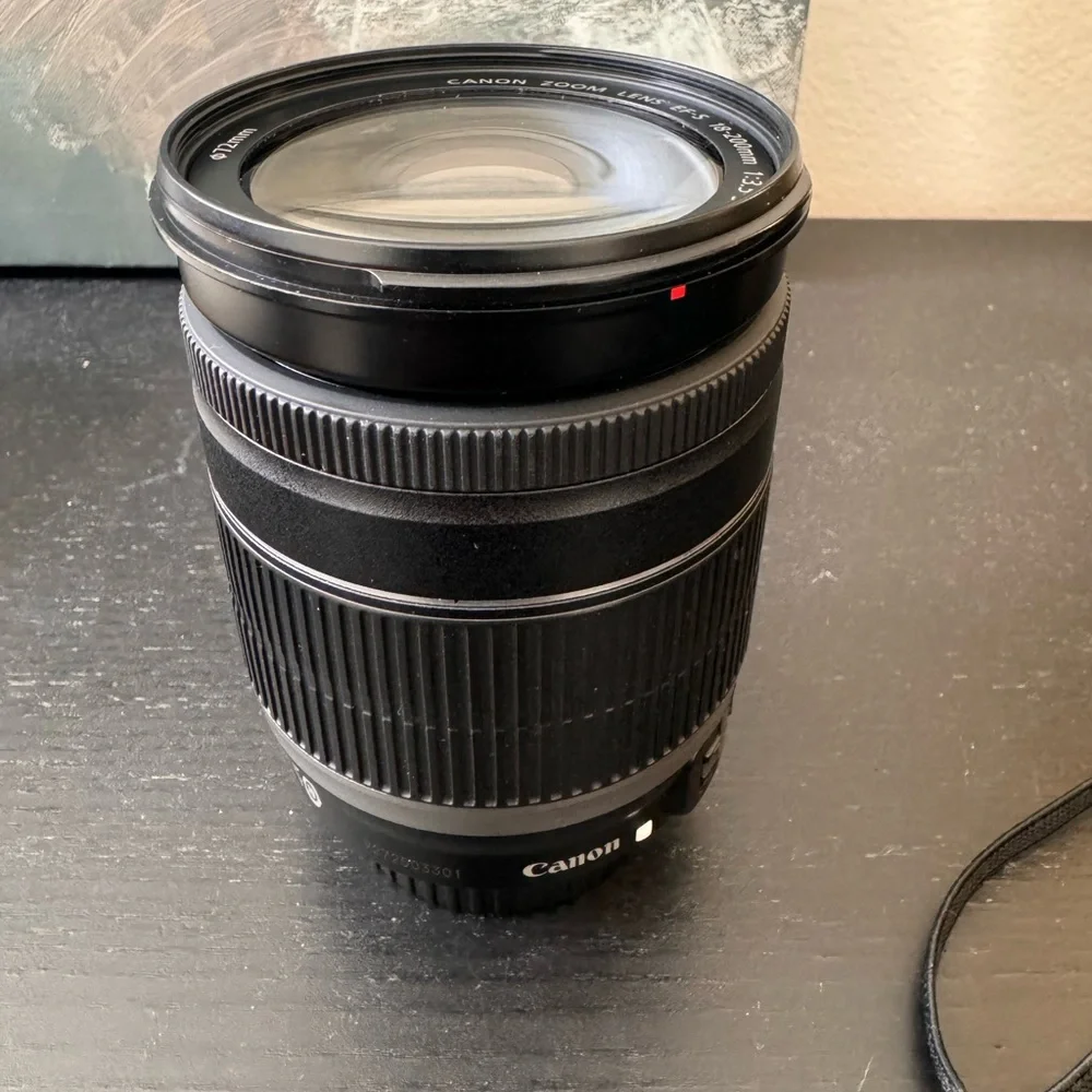 ❤️ EUC Canon 60d w/18-200mm lens